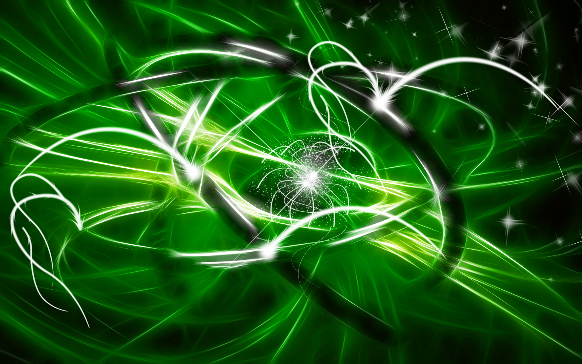 линии 3D цвет объем свет