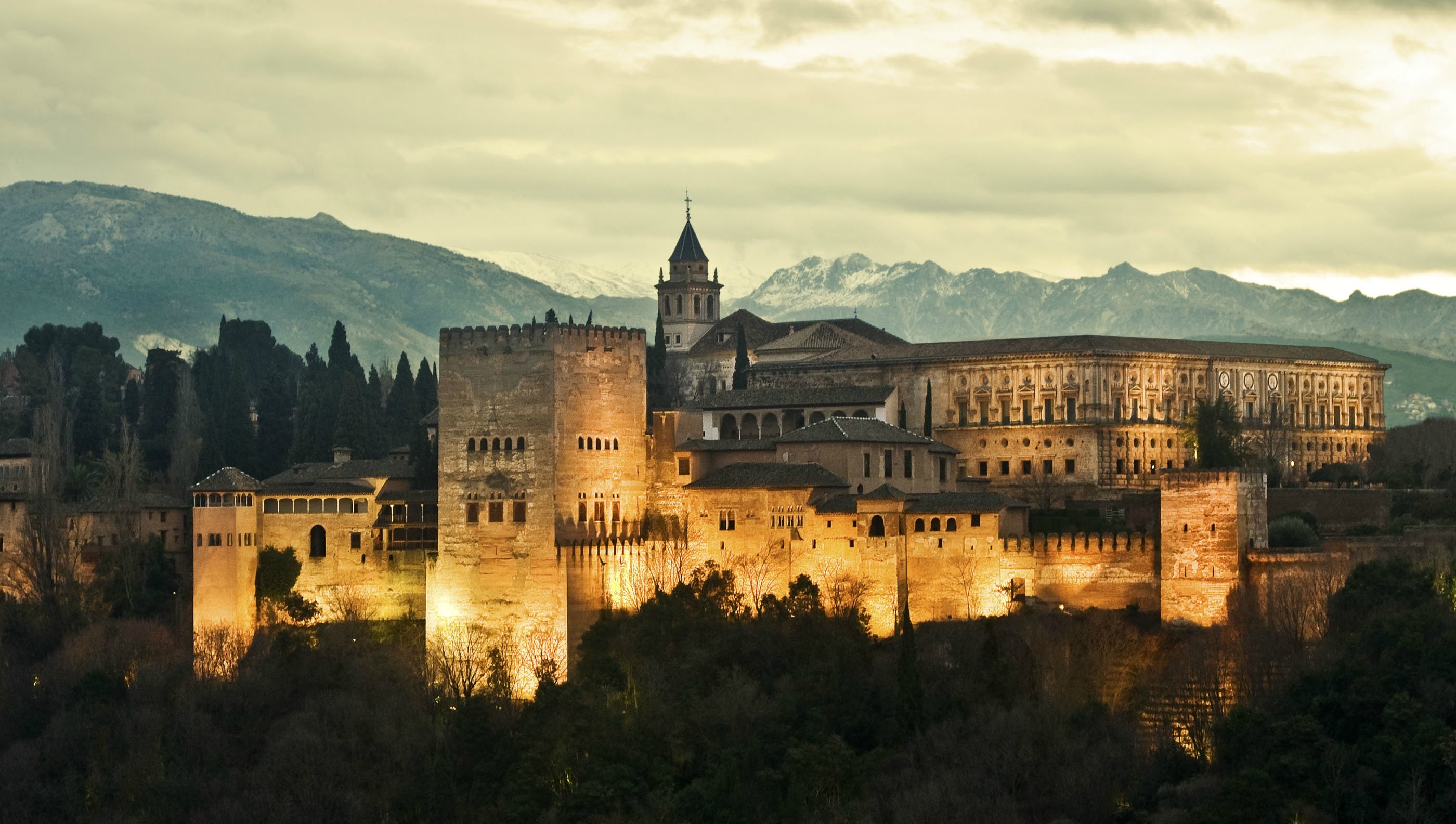  крепость Гранада Альгамбра