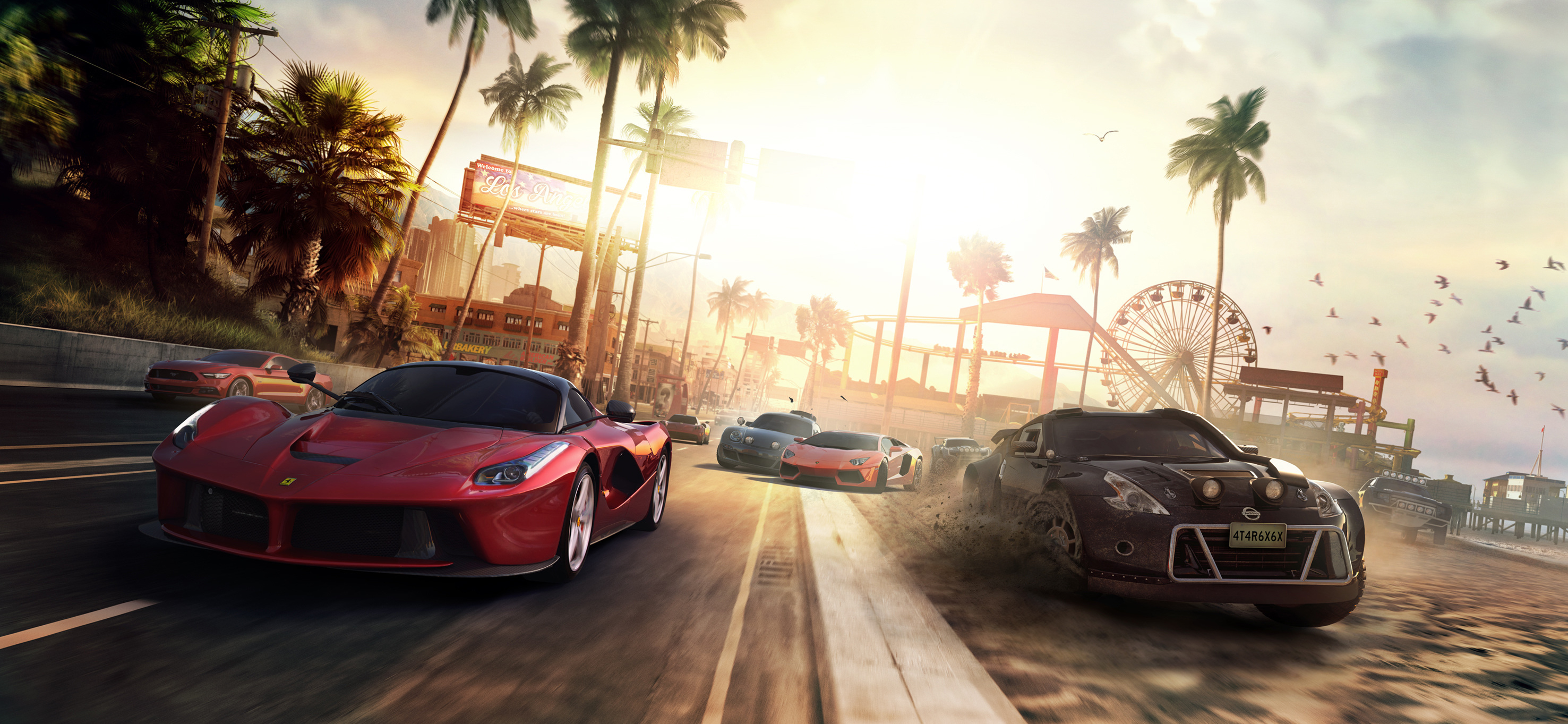 the Crew дорога машины