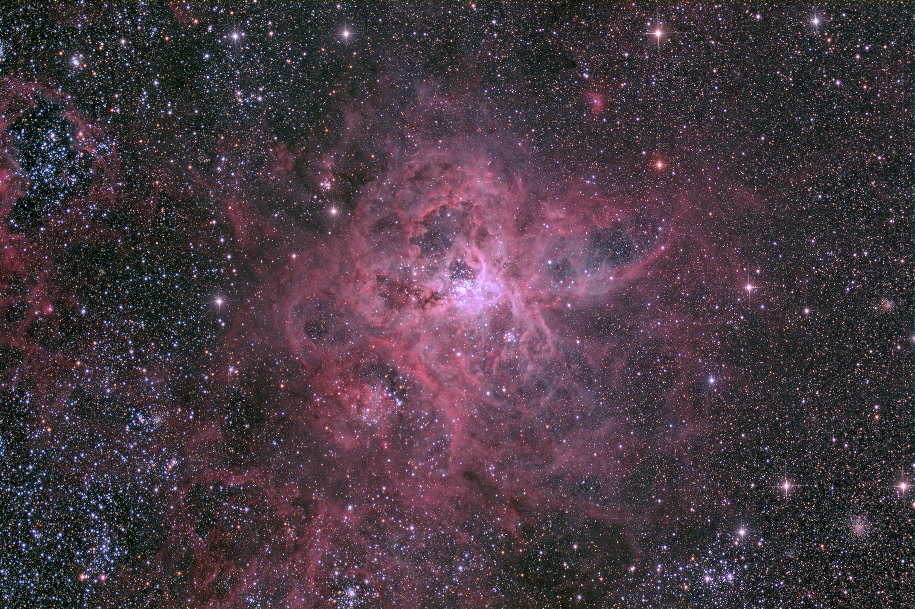 Allow space. Звёздная туманность Тарантул Созвездие. Космос Звездная туманность. Туманность NGC 2070. Галактика Тарантул.