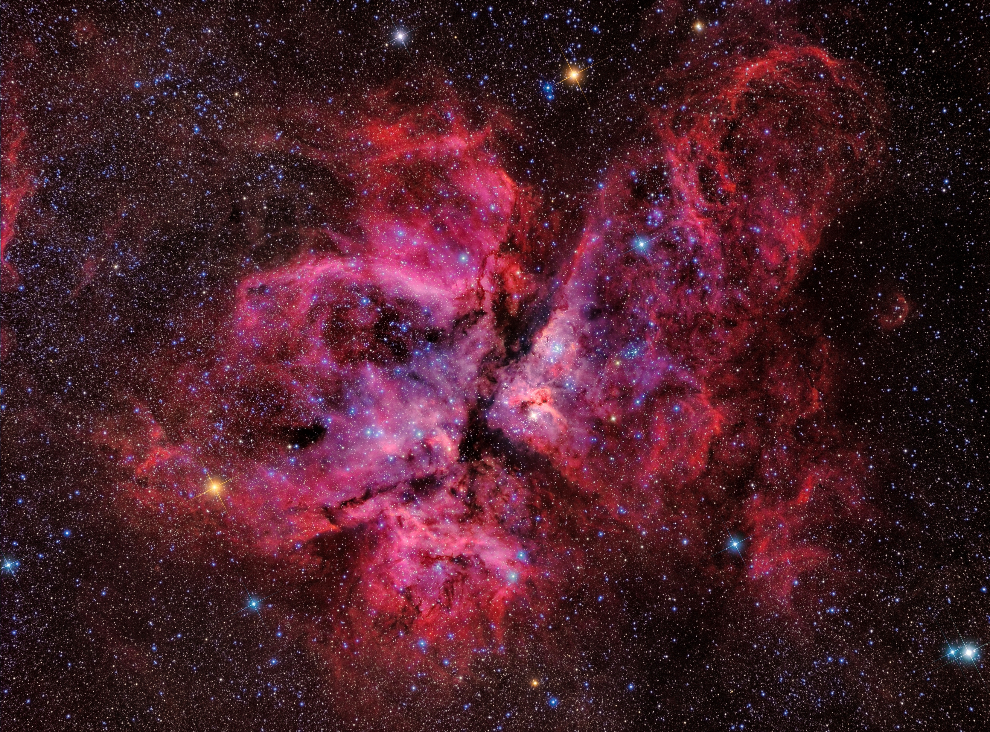 Eta Carinae находящаяся