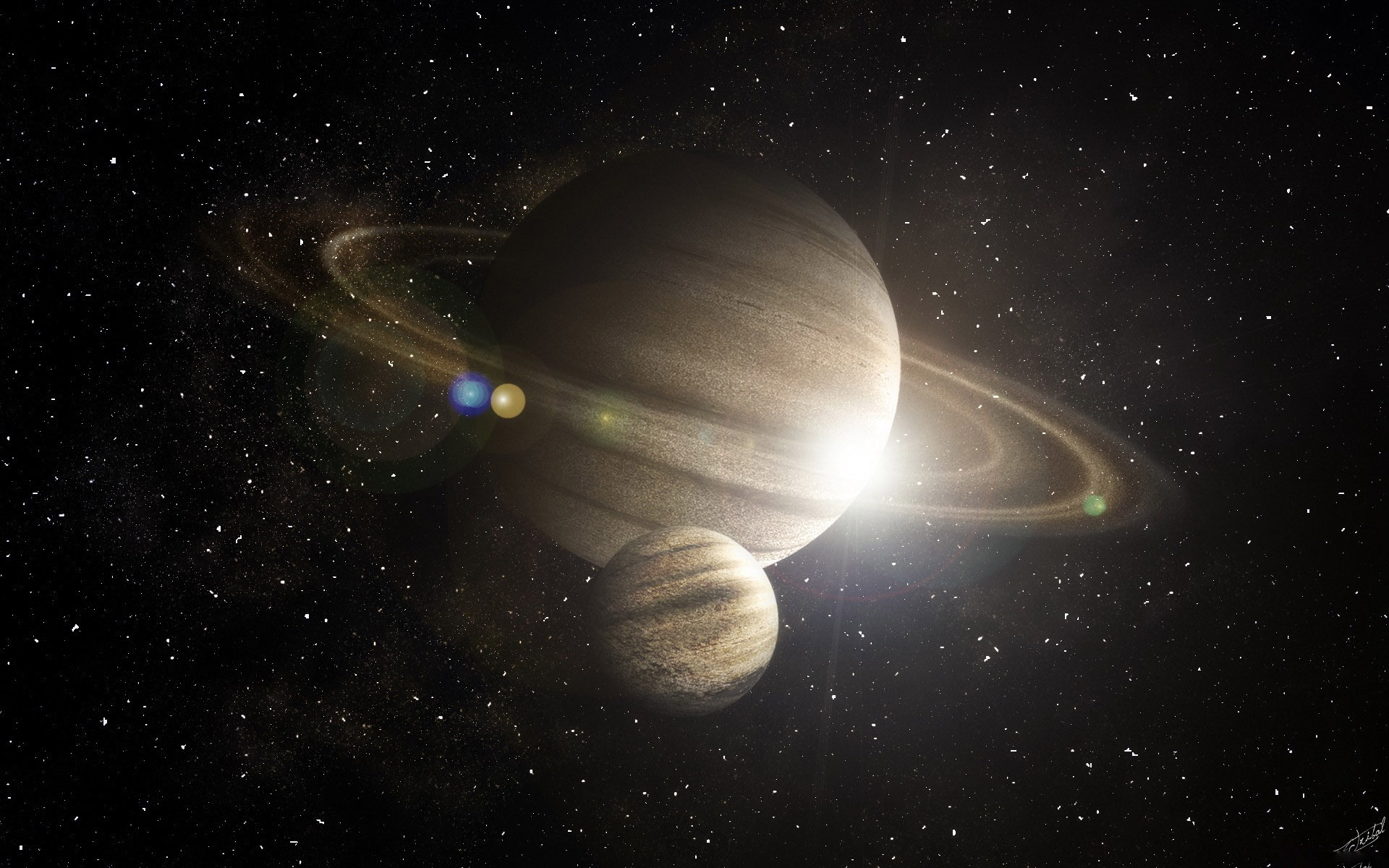 космос звезды вселенная планета