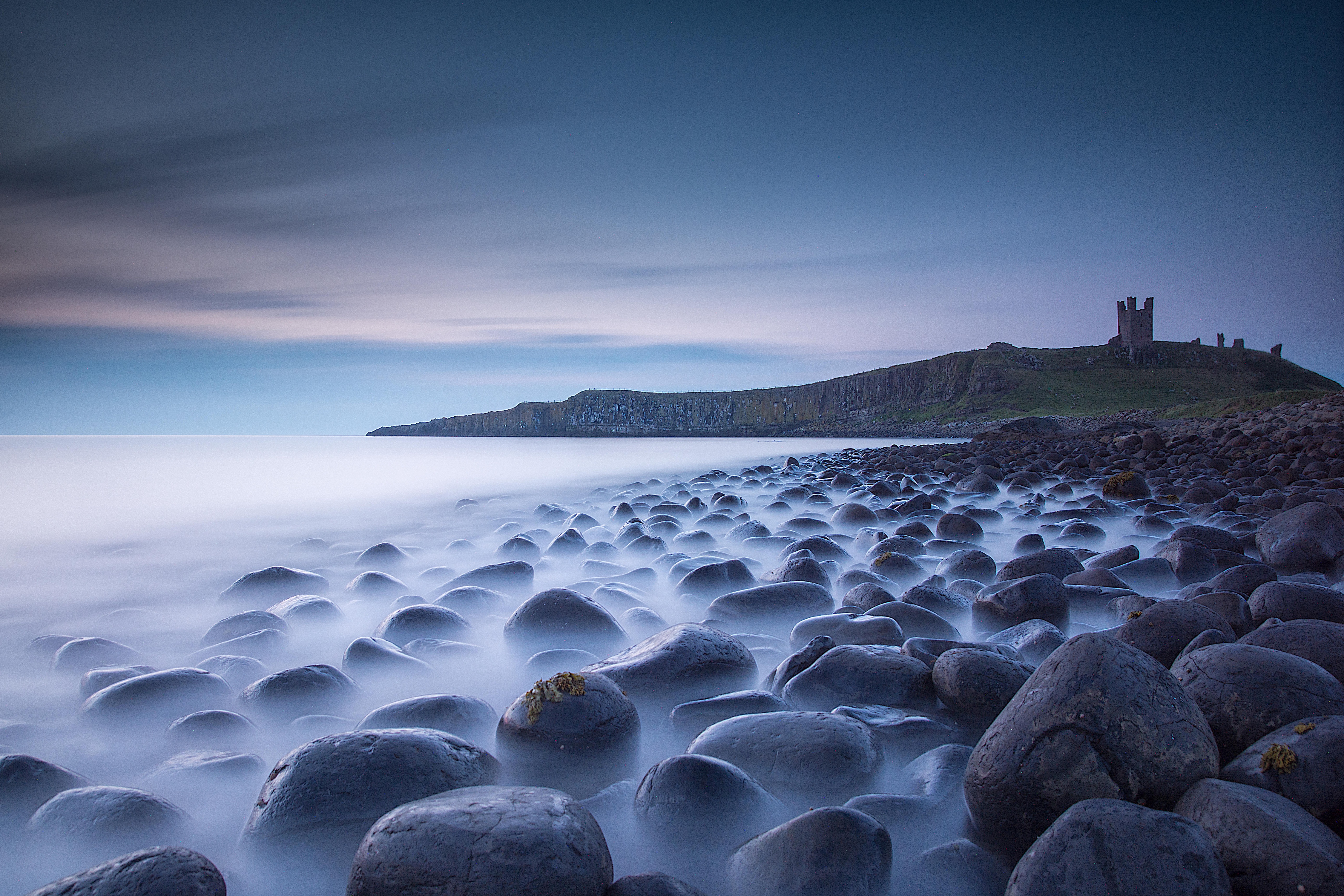 Данстенбург замок Нортумберленд