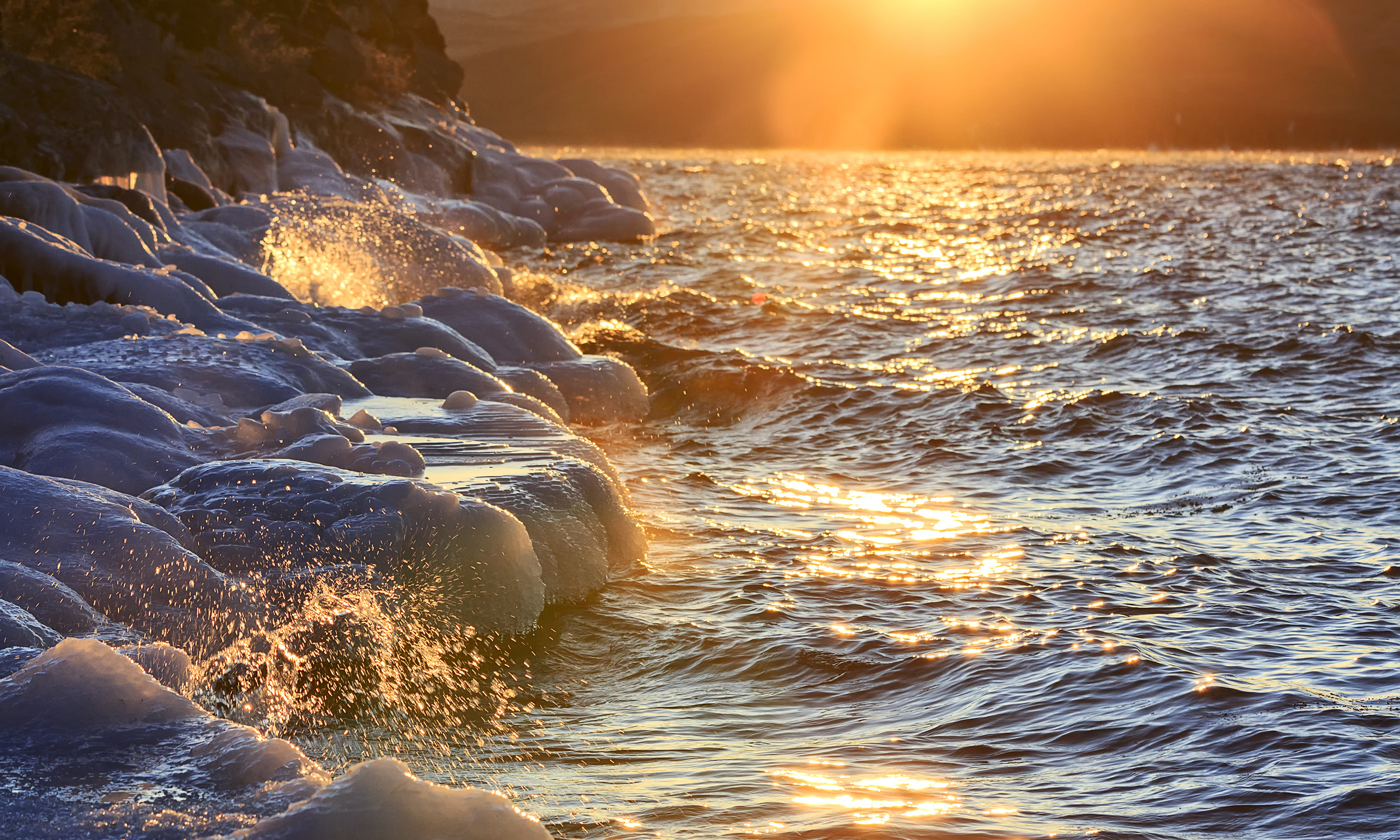 Михаил Байбородин Байкал зима