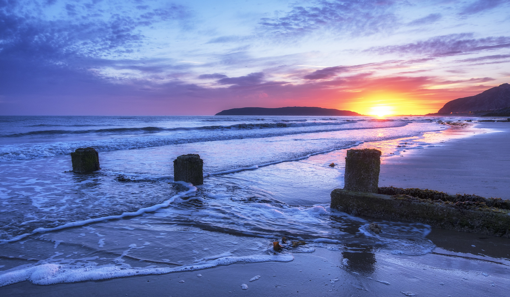 небо берег пляж