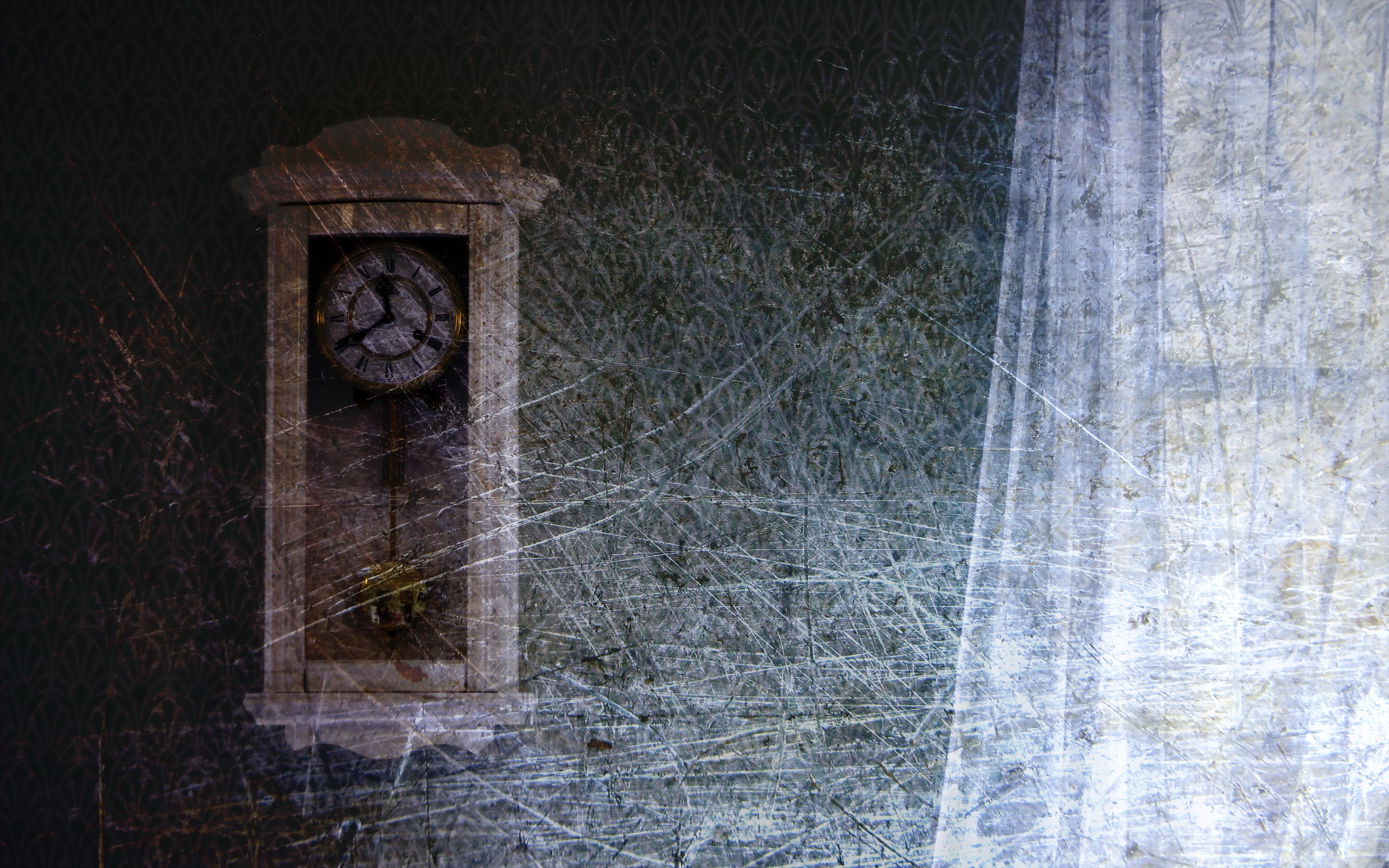 фон часы время