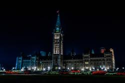  парламента огни Канада
